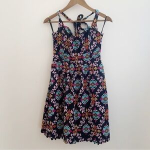 Edme & Esyllte Primula Floral Dress 4 Halter Anthropologie